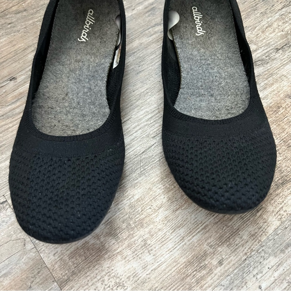 SOLD Allbirds Black Tree Blazer Flats - Picture 4 of 7